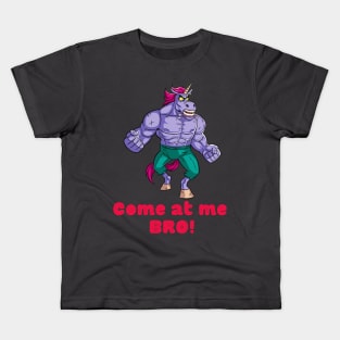 Come at me Bro Unicorny design Kids T-Shirt